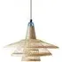Chimbarongo Triple Pendant Light - Blue, Wicker