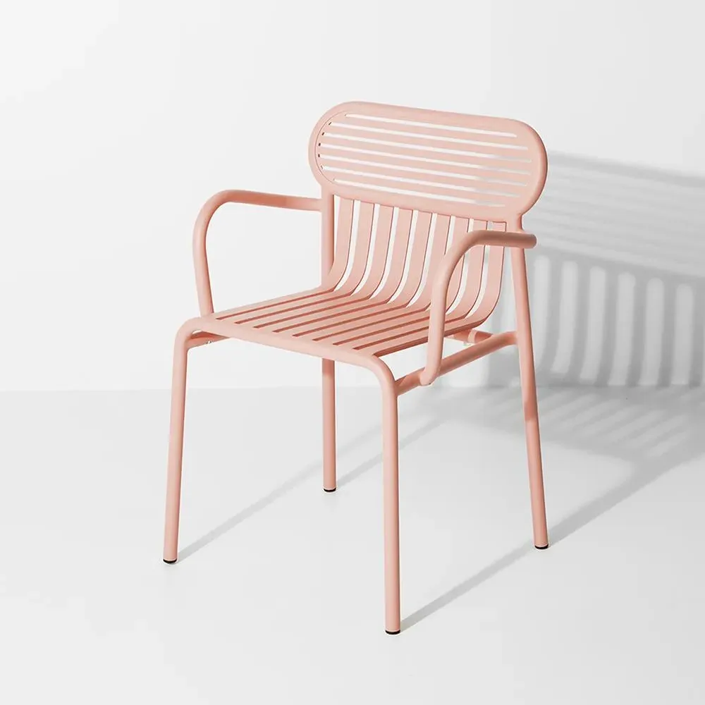 Bridge Chair with Slat Design - Jade Green