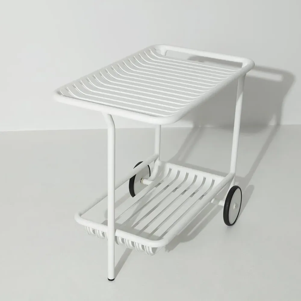 Garden Trolley with Slats - Blush, Metal