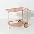 Garden Trolley with Slats - Blush, Metal