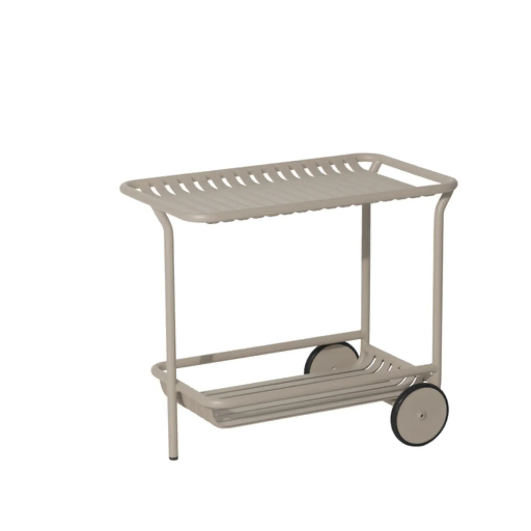 Garden Trolley with Slats - Dune, Metal