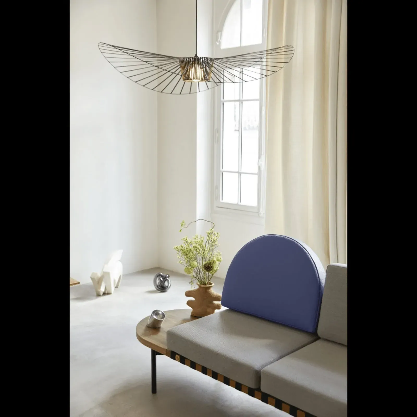 Large Pendant Light - Copper, Fiberglass