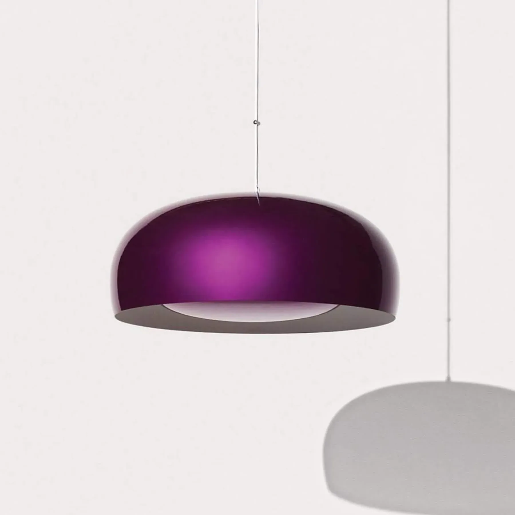 Large Pendant Light - Violet, Aluminium image