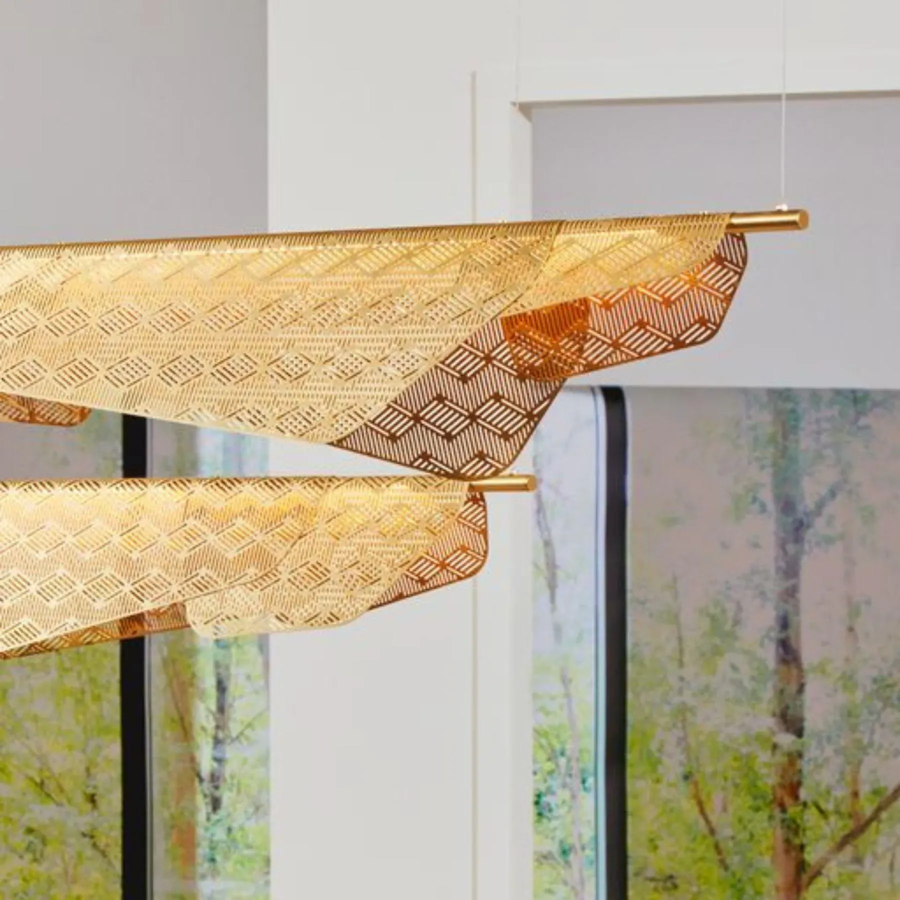 Mediterranea Small Pendant Light - Brass