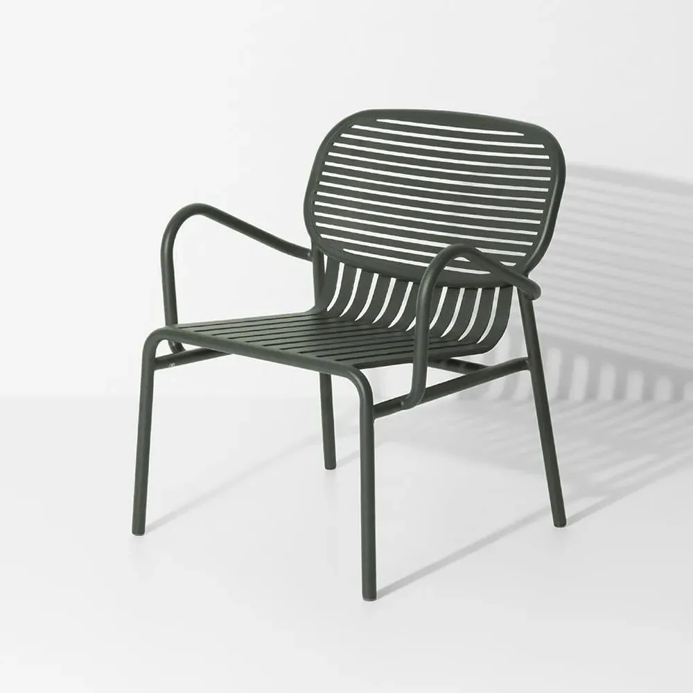 Outdoor Armchair - Burgundy