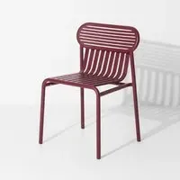 Outdoor Chair - Burgundy