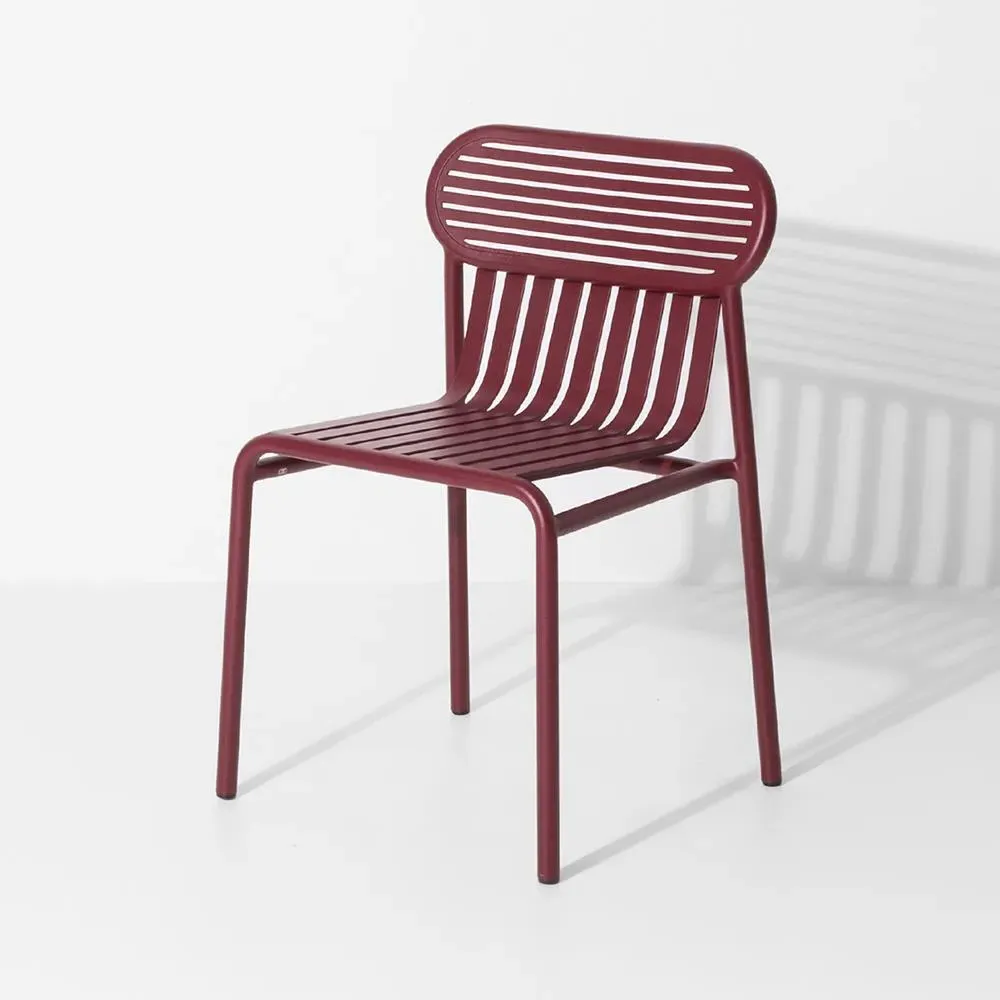 Outdoor Chair - Burgundy