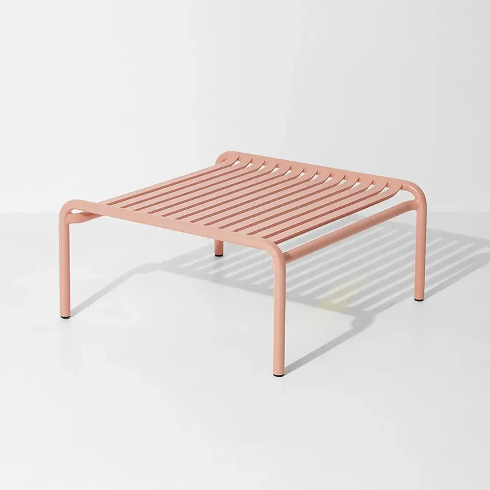 Outdoor Coffee Table with Slats - Blush image