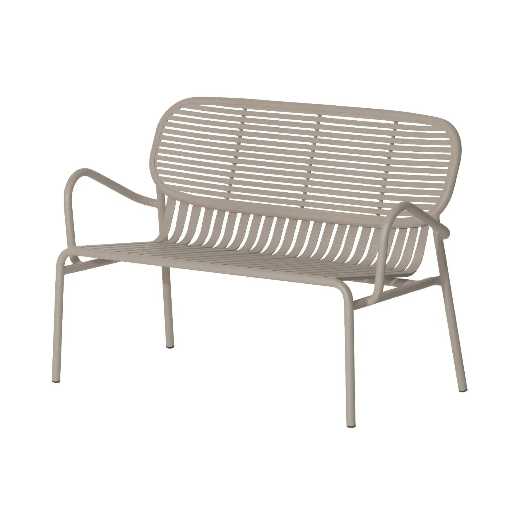 Outdoor Sofa with Slat Design - Dune