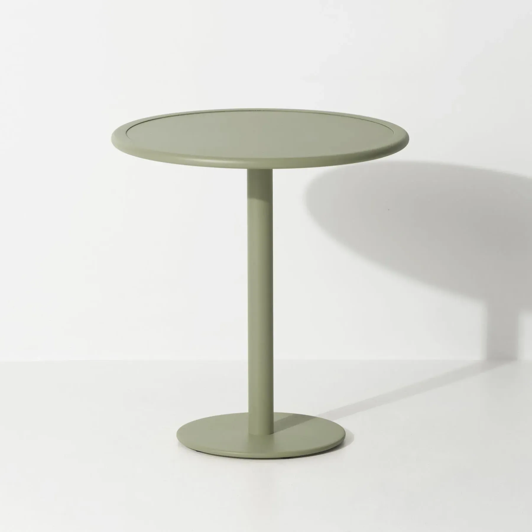 Round Bistro Table - Jade Green, Steel