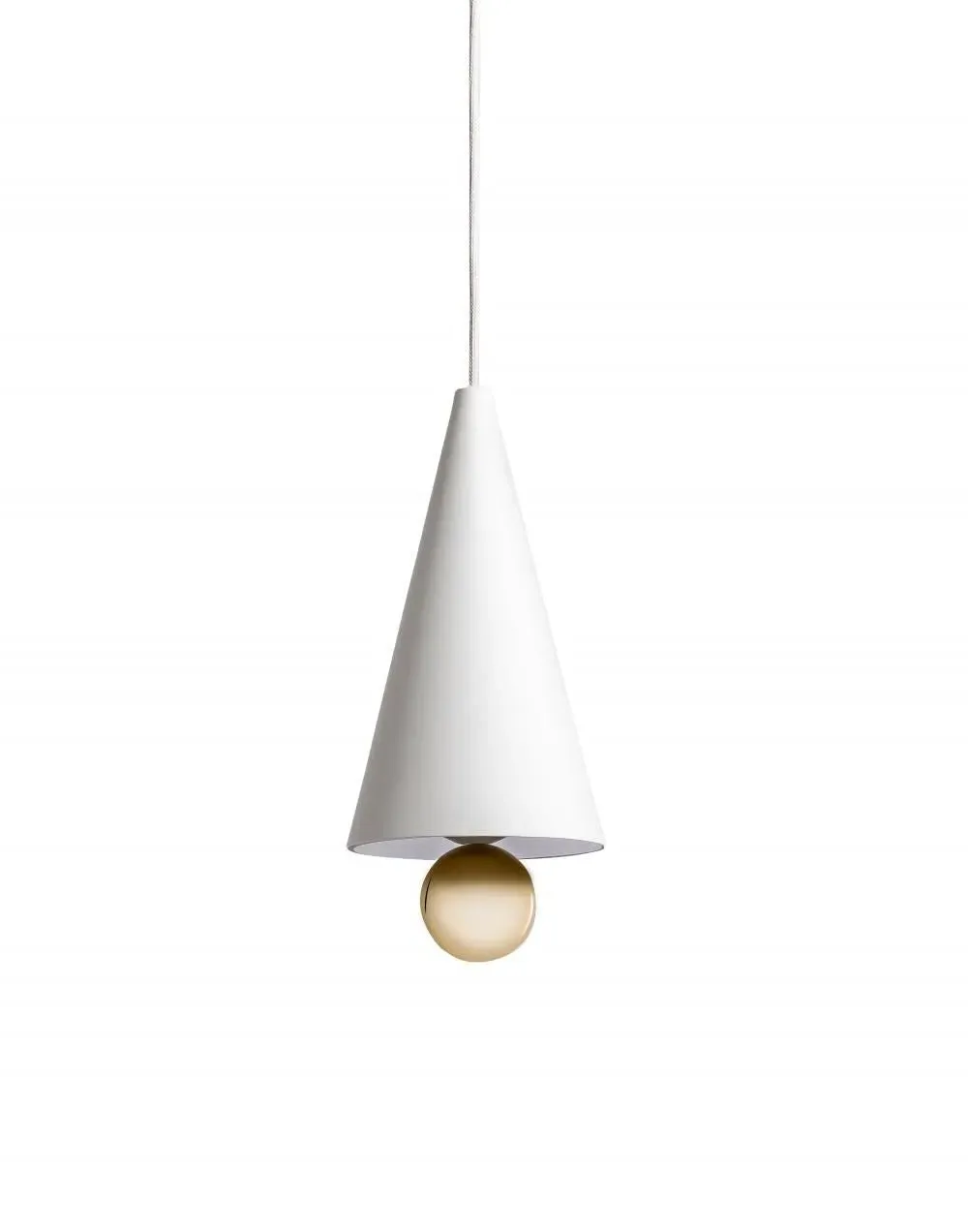 Small Pendant Light - White, Aluminium