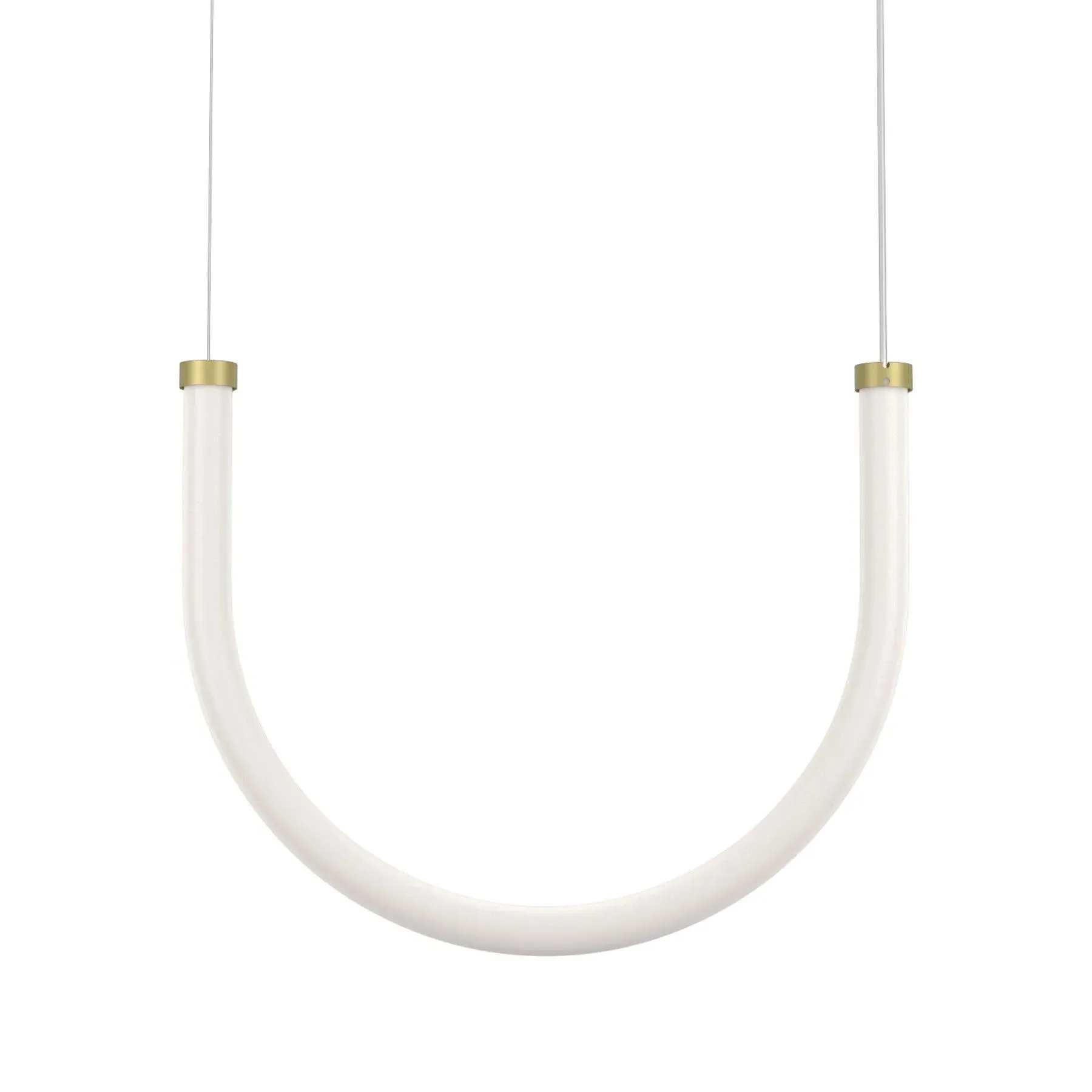 Unseen U-Shape Pendant Light - Brass