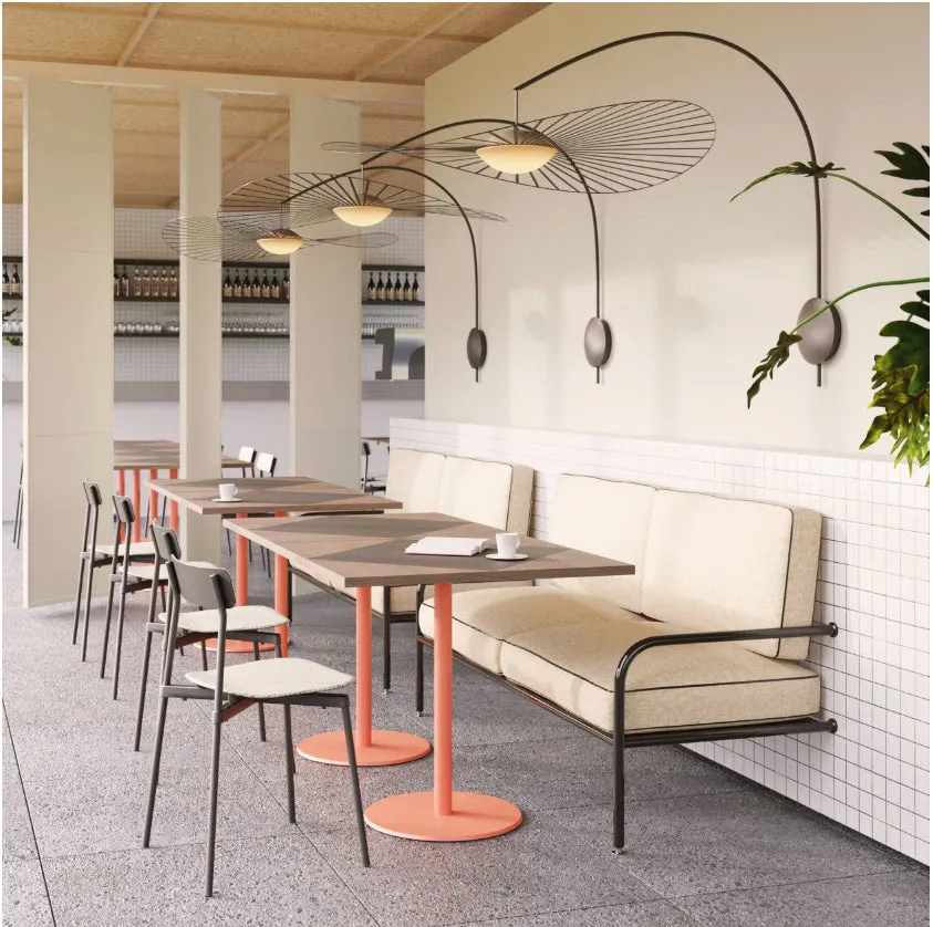 Wall Light with LED - Black, Glass