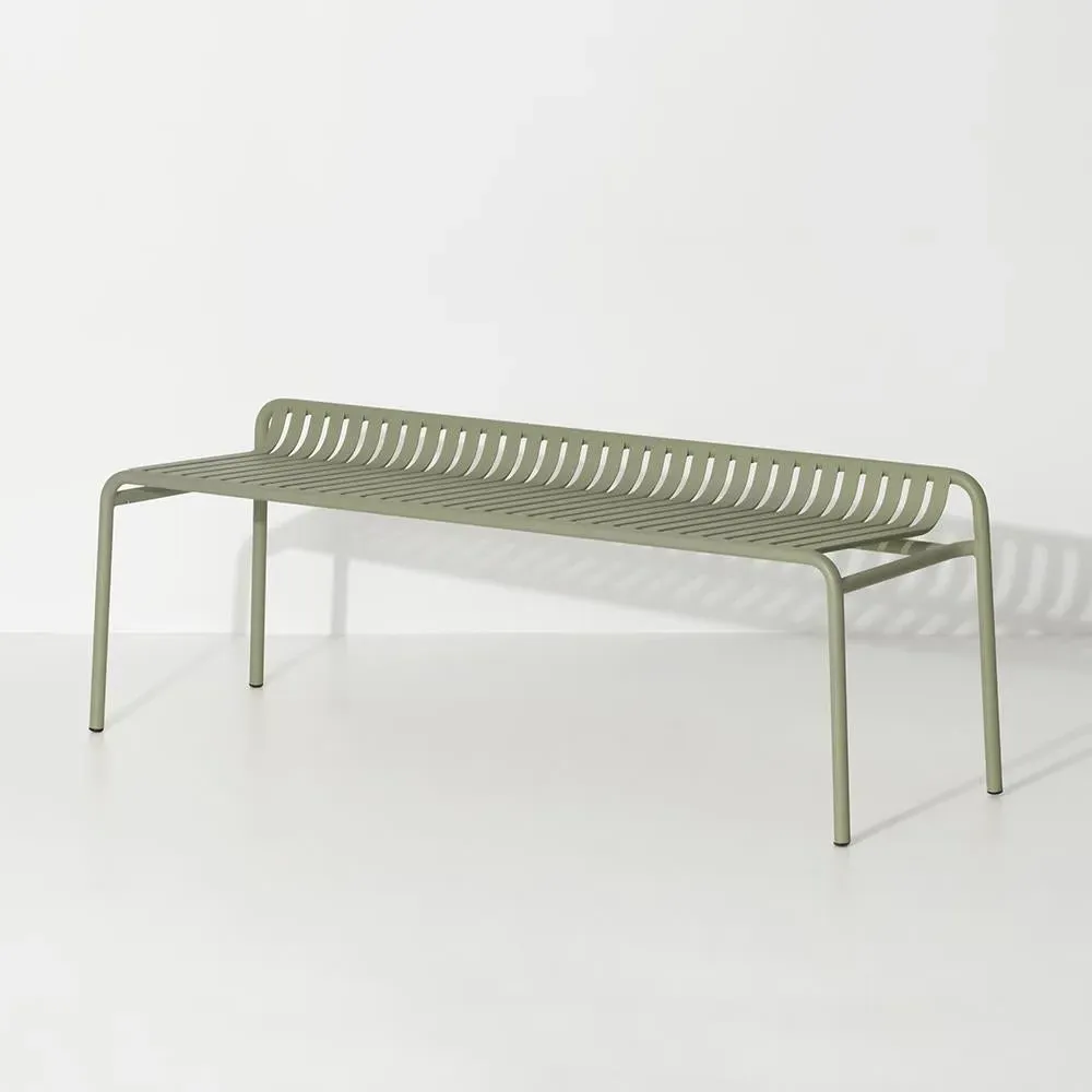 Week-End Bench without Back - Jade Green