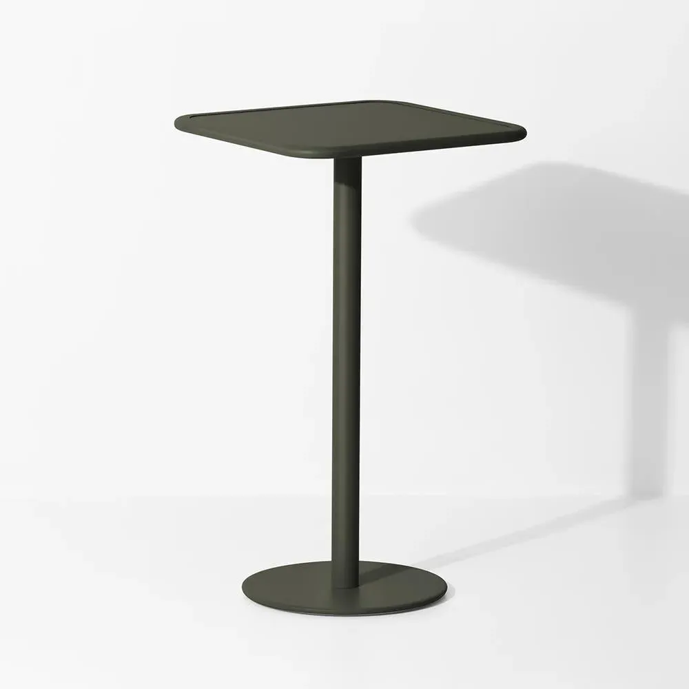 Week-End Square High Table - Blush