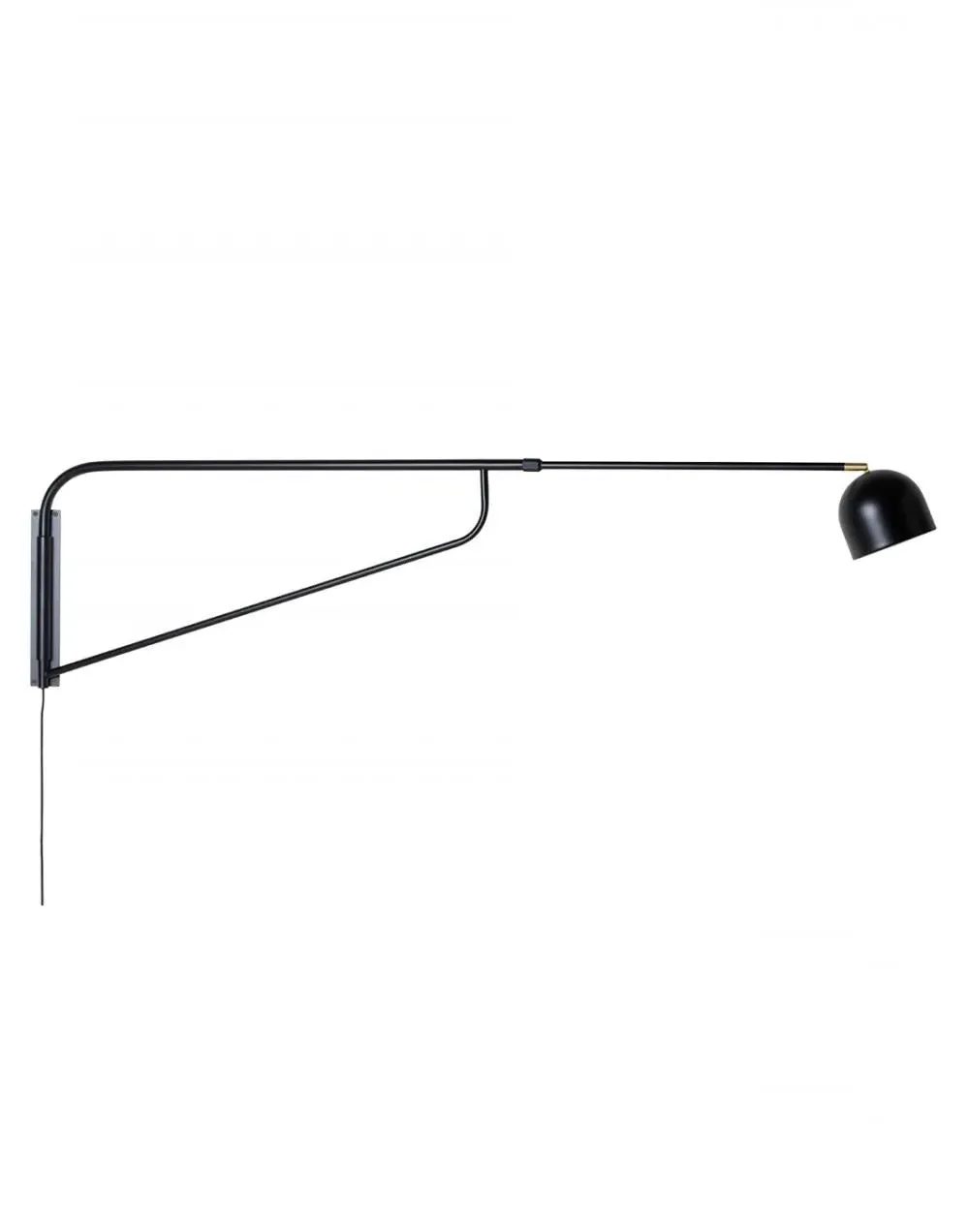 Bellman Adjustable Wall Light - Black, Steel image