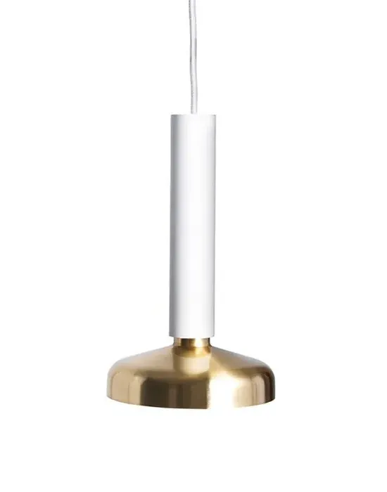 Blend Pendant Light - Matt Black, Brass
