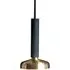 Blend Pendant Light - Matt Black, Brass