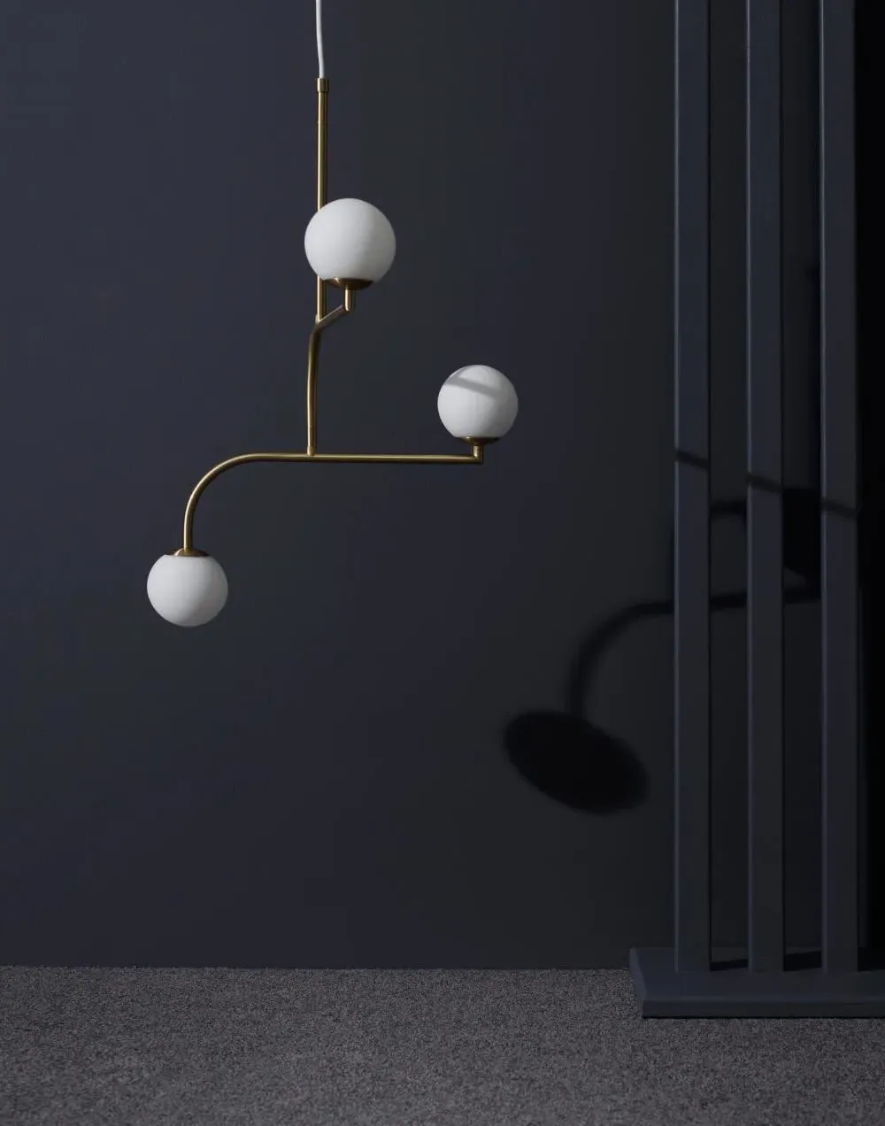 Mobil Small Pendant Light - Matt Black