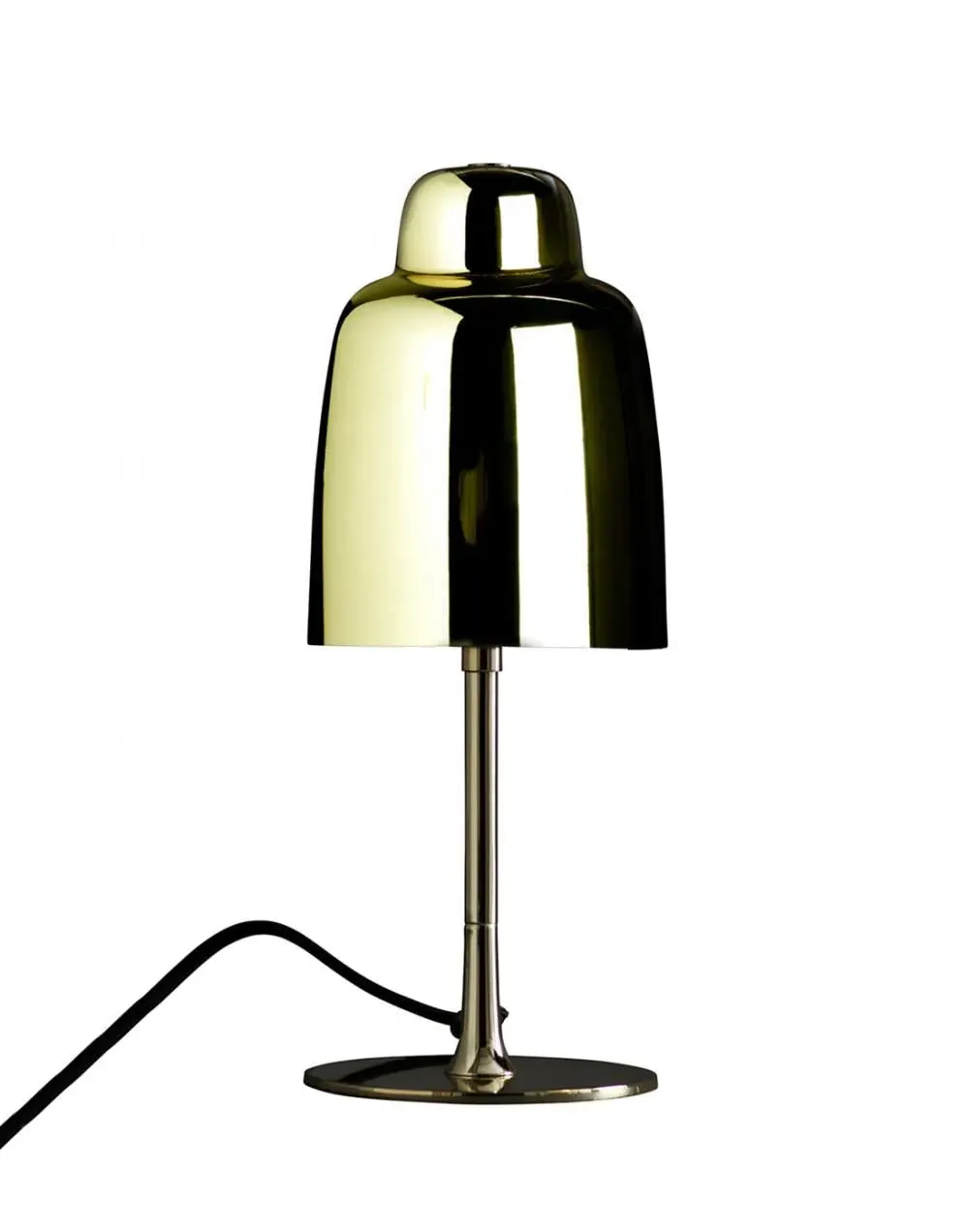 Table Lamp with Dome Shade - Gold, Metal