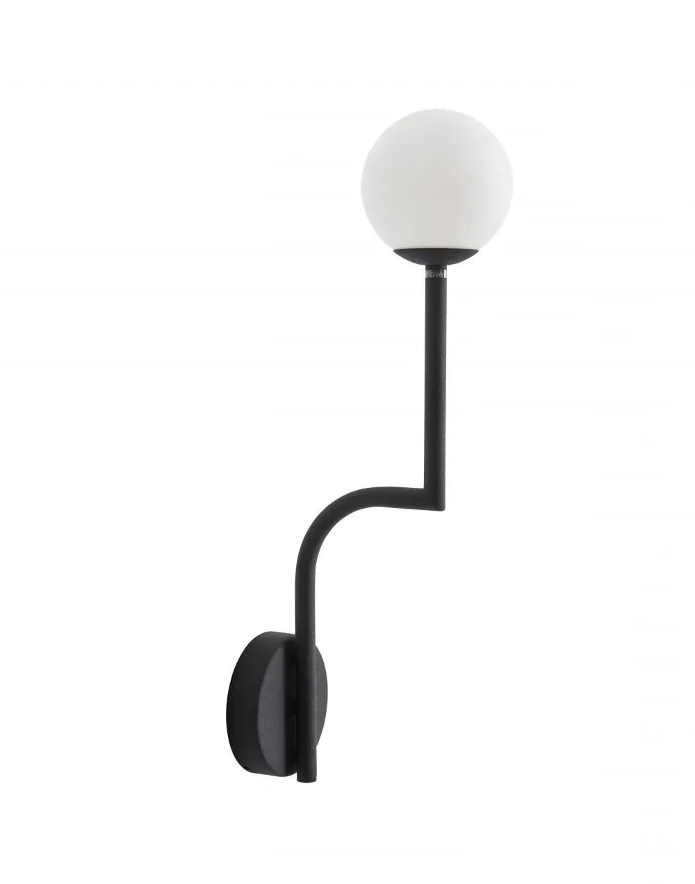 Wall Light with Cable & Plug - Brushed Brass