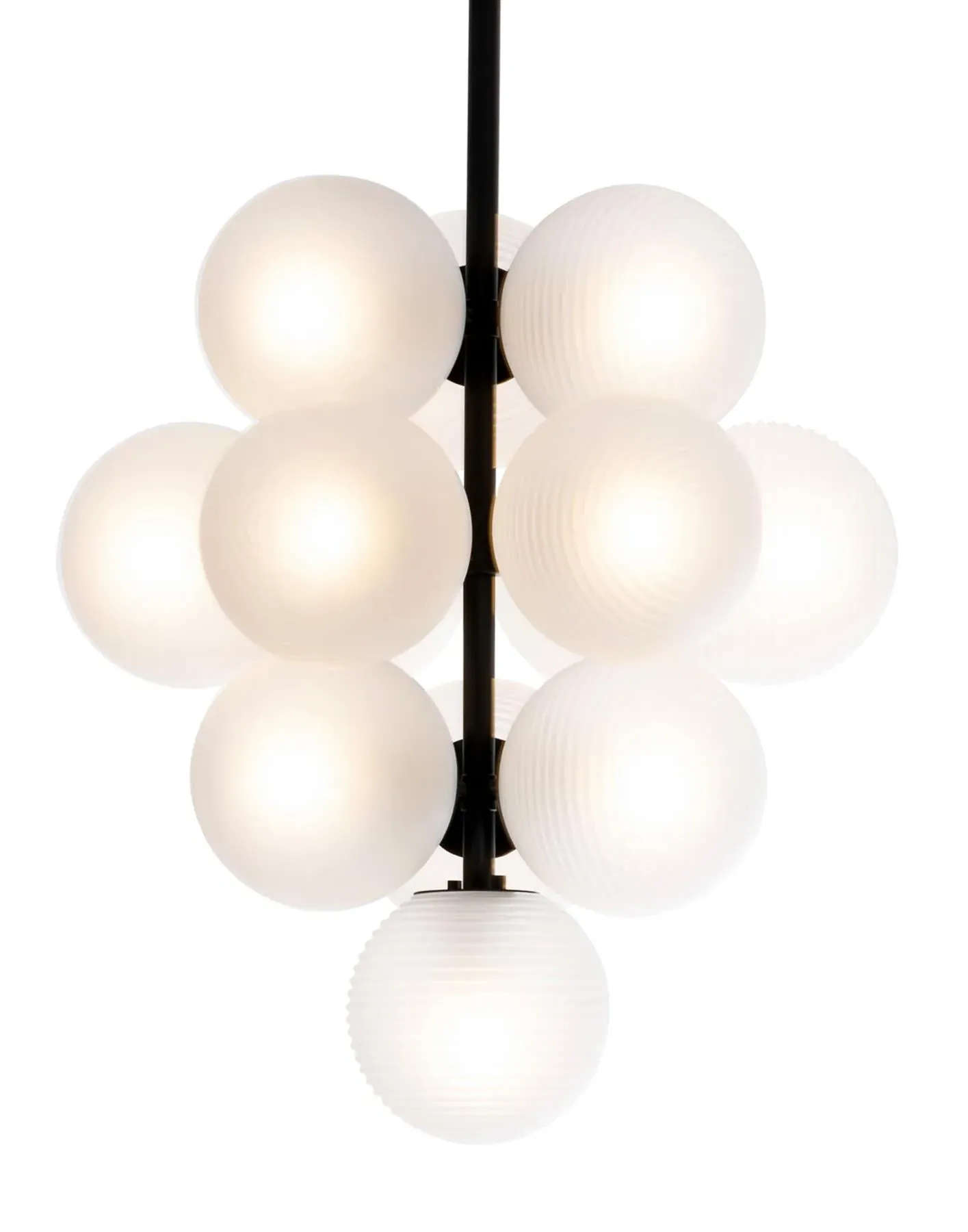 Grape Pendant Light - Aubergine, Acetate