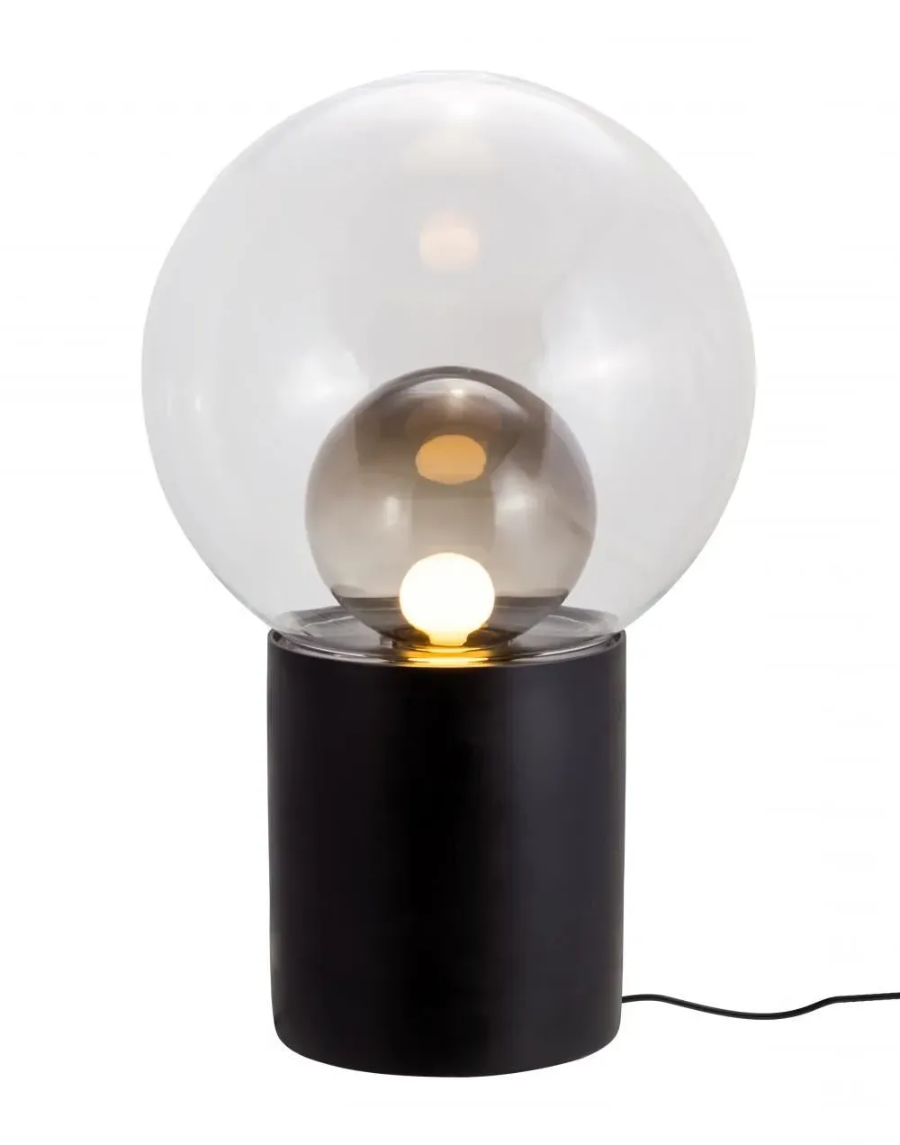 Large Table Lamp - Smoky Grey, Porcelain