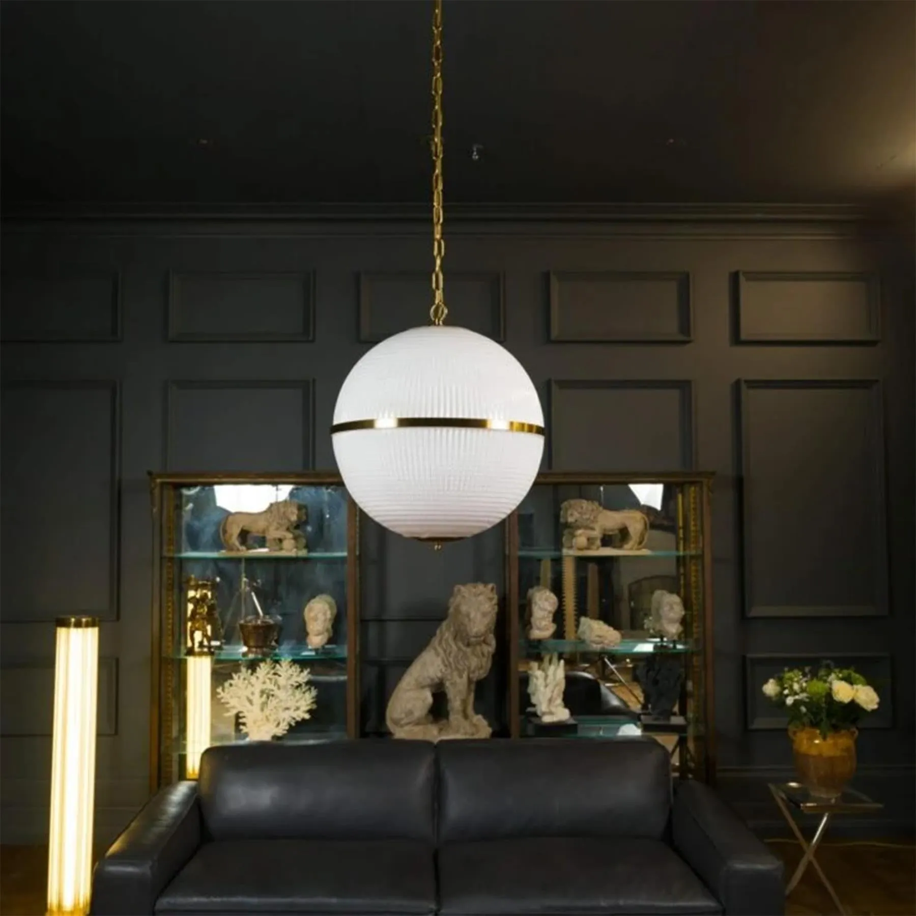 Globe Pendant Light - Clear Glass