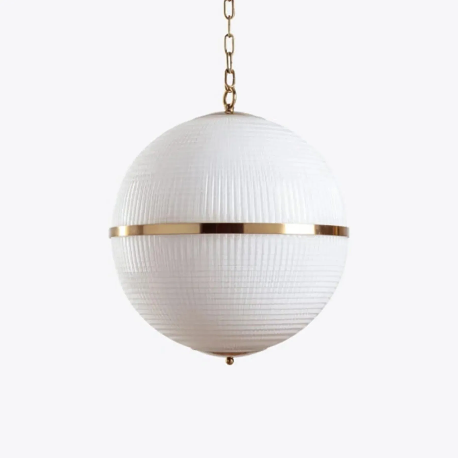 Globe Pendant Light - Clear Glass
