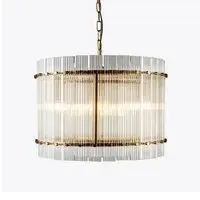 Small Chandelier Pendant Light - Nickel
