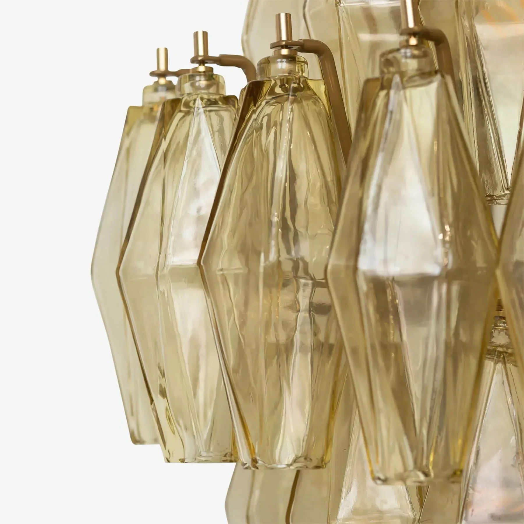 Venice Murano Chandelier - Bronze, Glass image