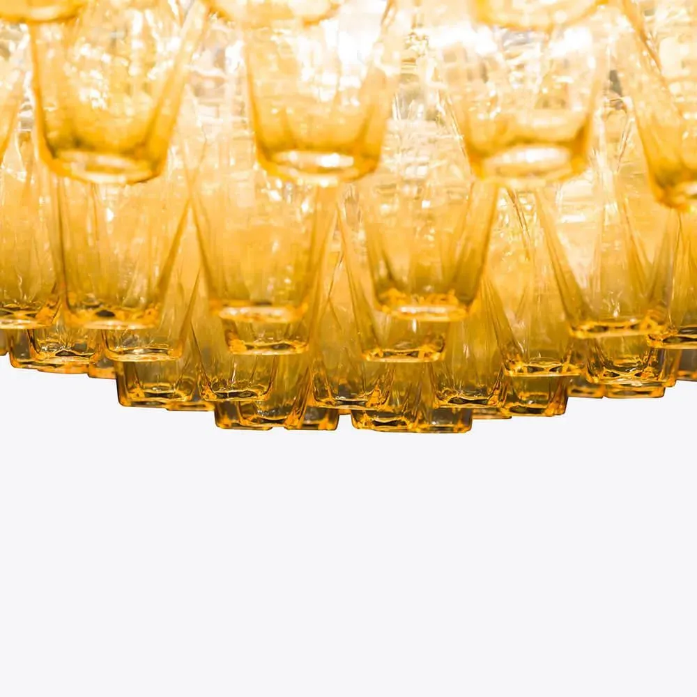 Venice Murano Chandelier - Green, Glass