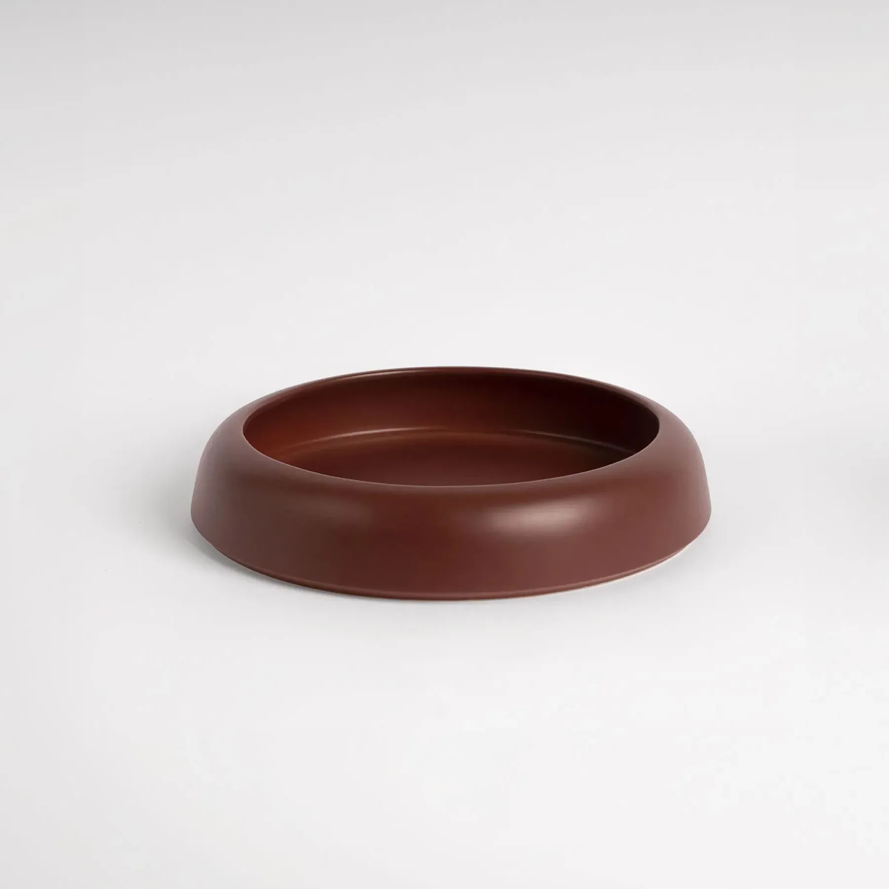 Decorative Bowl with Sculptural Design - Tawny