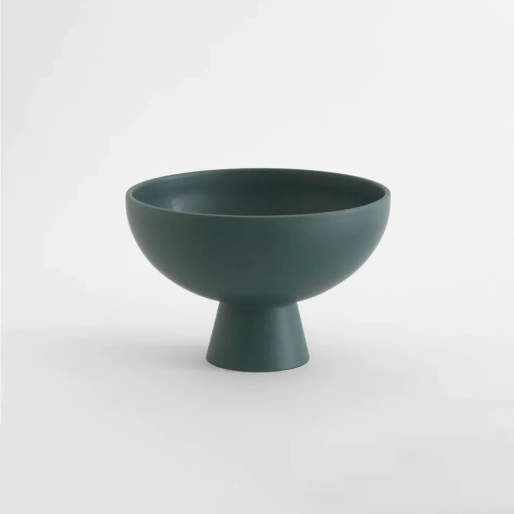 Large Decorative Bowl - Green, Ceramic