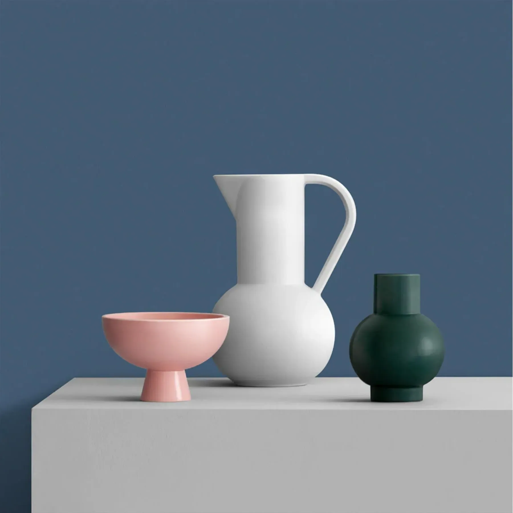 Medium Decorative Bowl - Coral, Ceramic