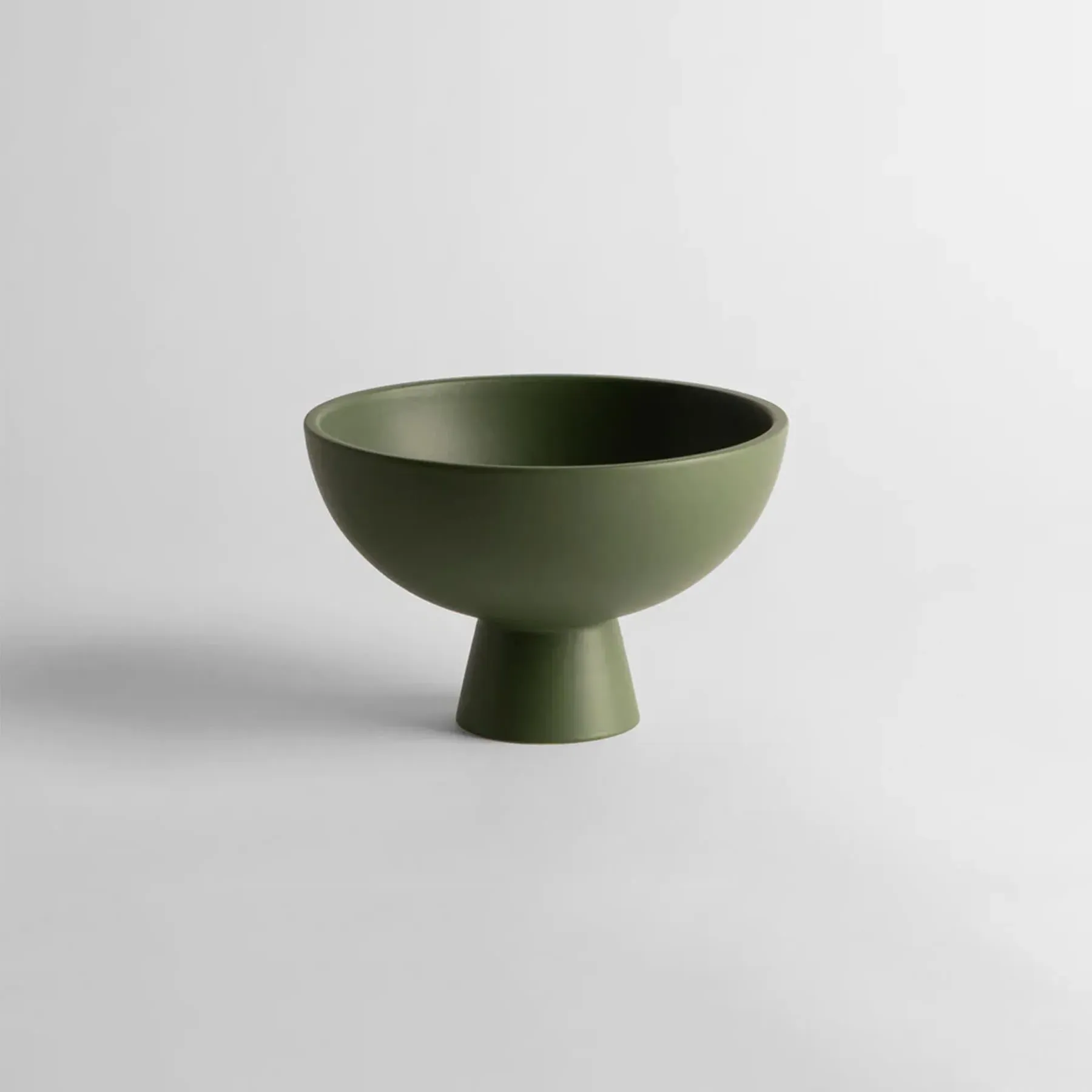 Medium Decorative Bowl - Green, Ceramic