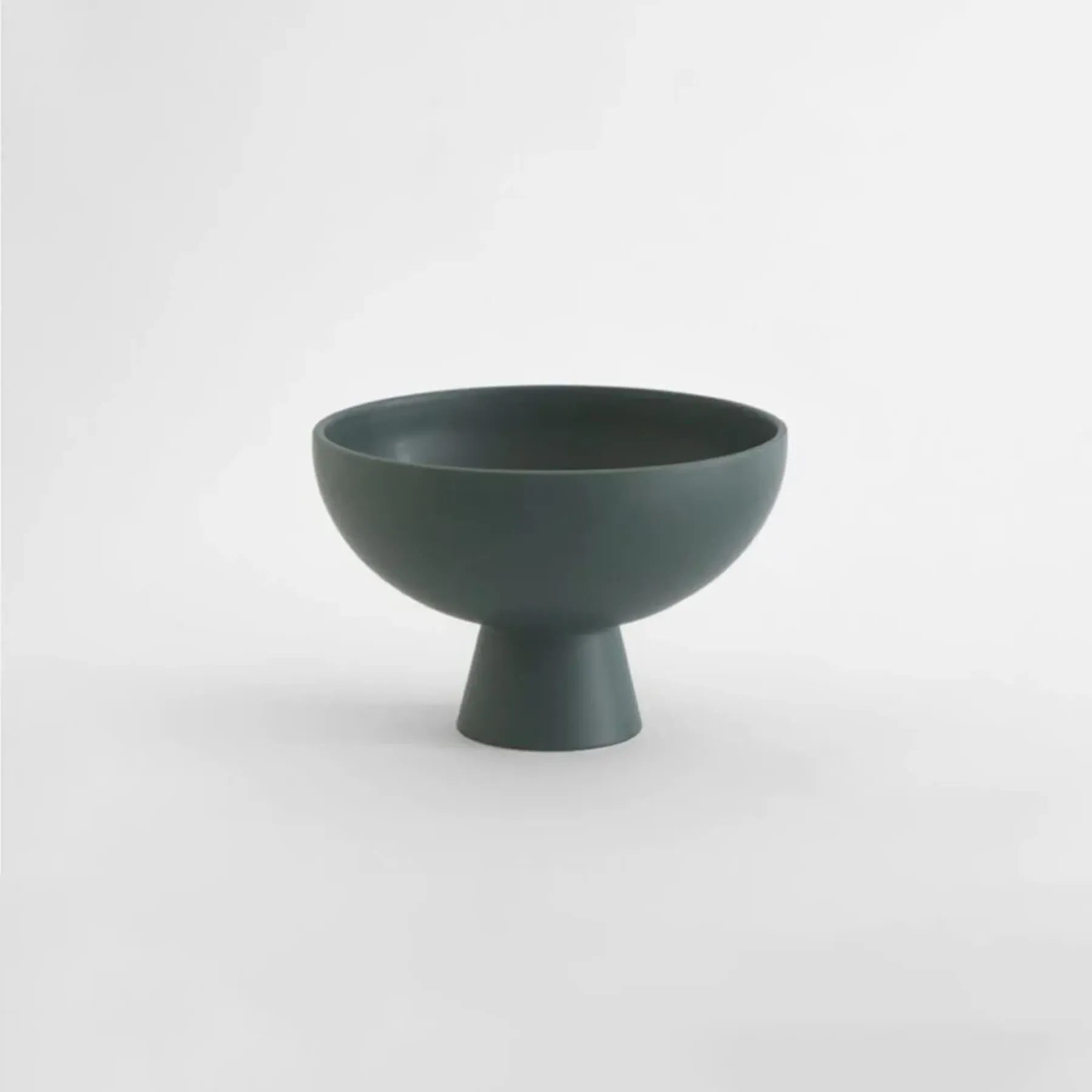 Medium Decorative Bowl - Green, Ceramic