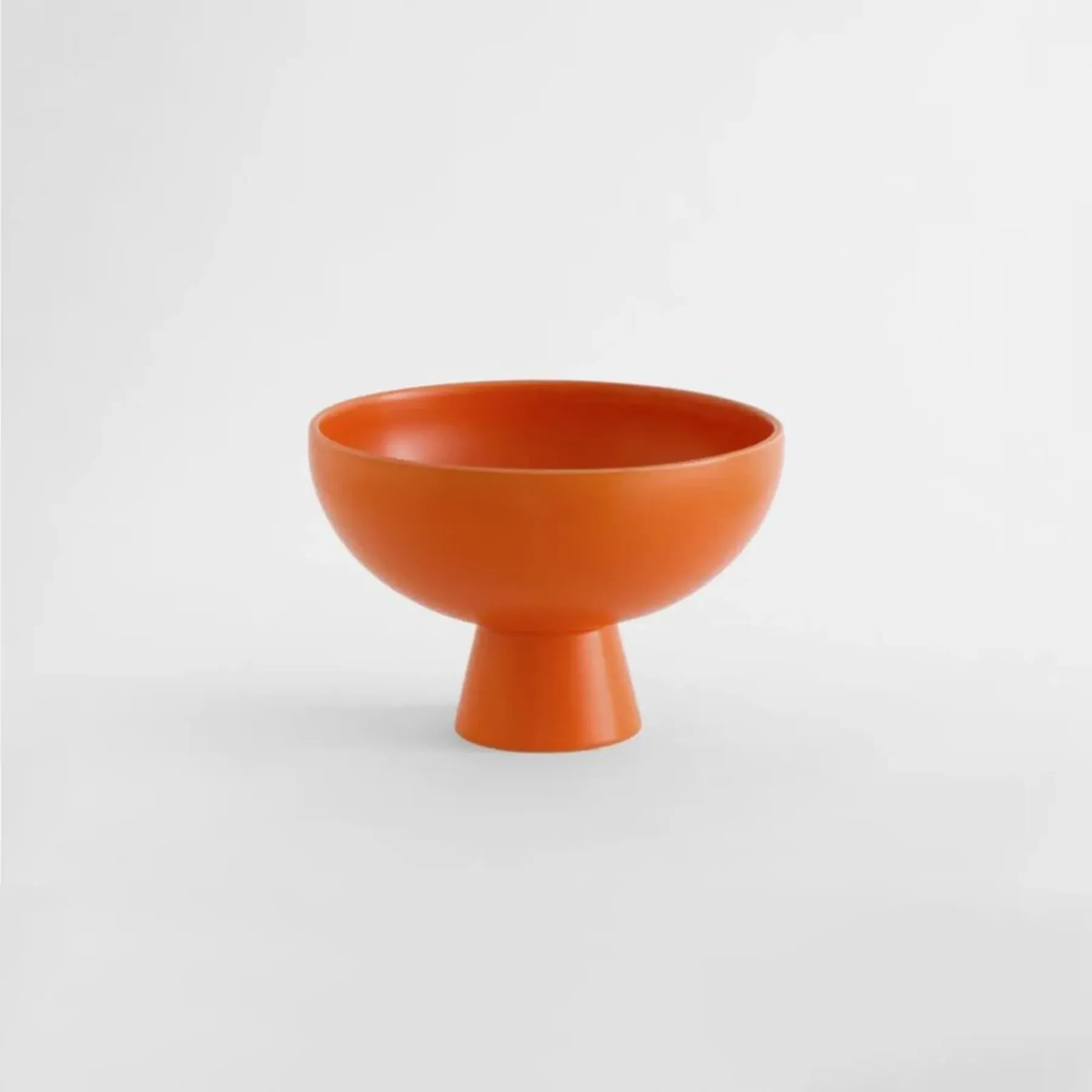 Medium Decorative Bowl - Orange, Ceramic