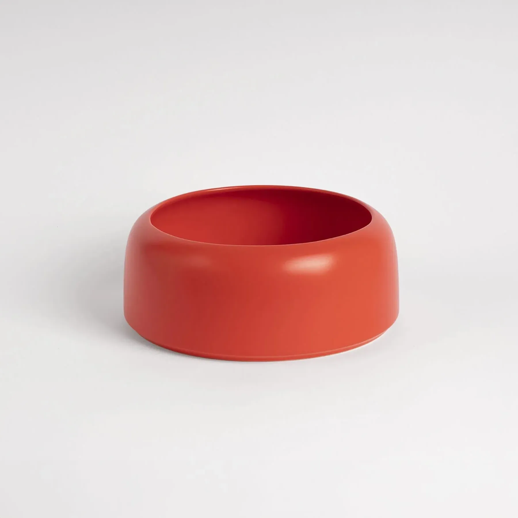 Sculptural Bowl with Stacking Design - Coral, Ceramic