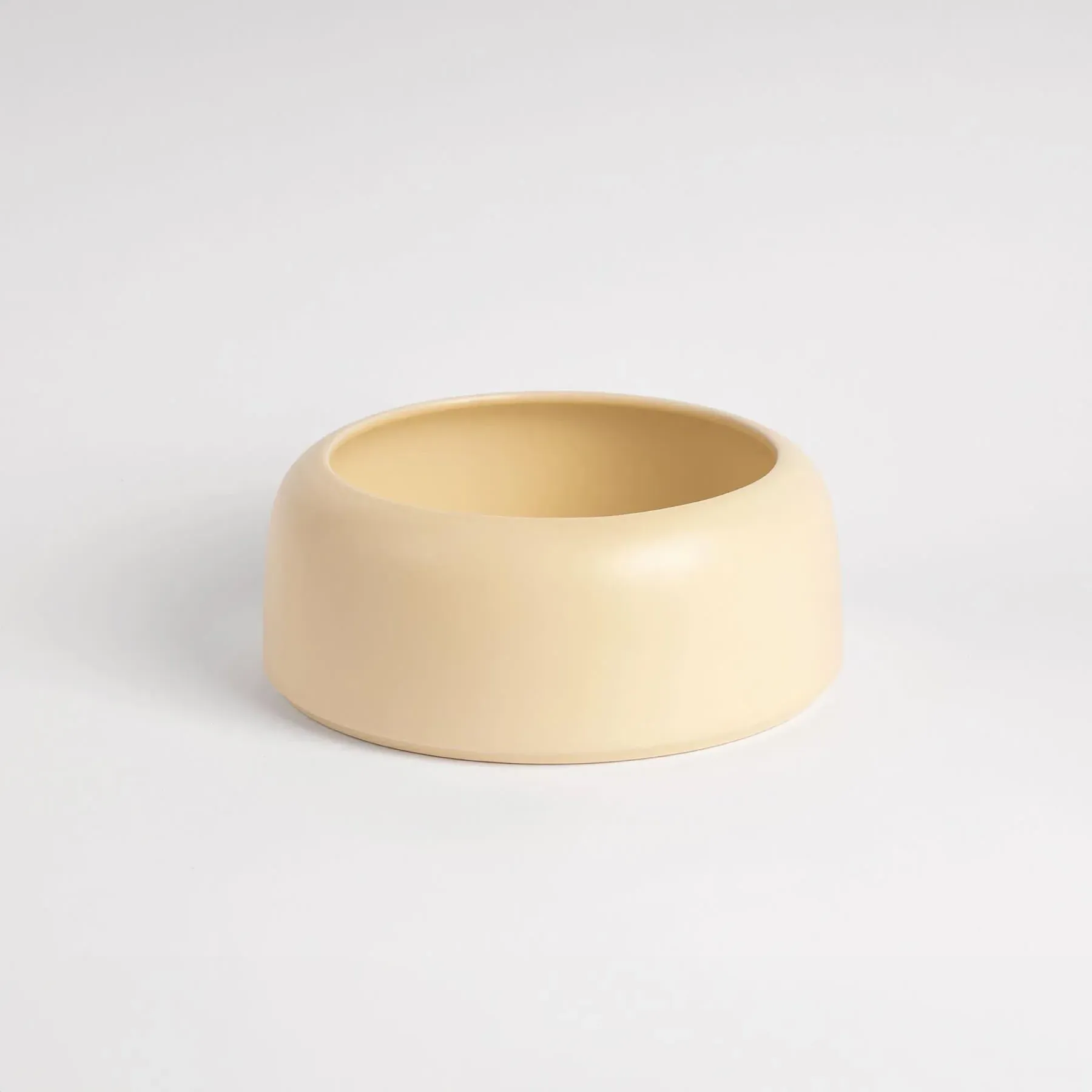 Sculptural Bowl with Stacking Design - Yellow, Ceramic