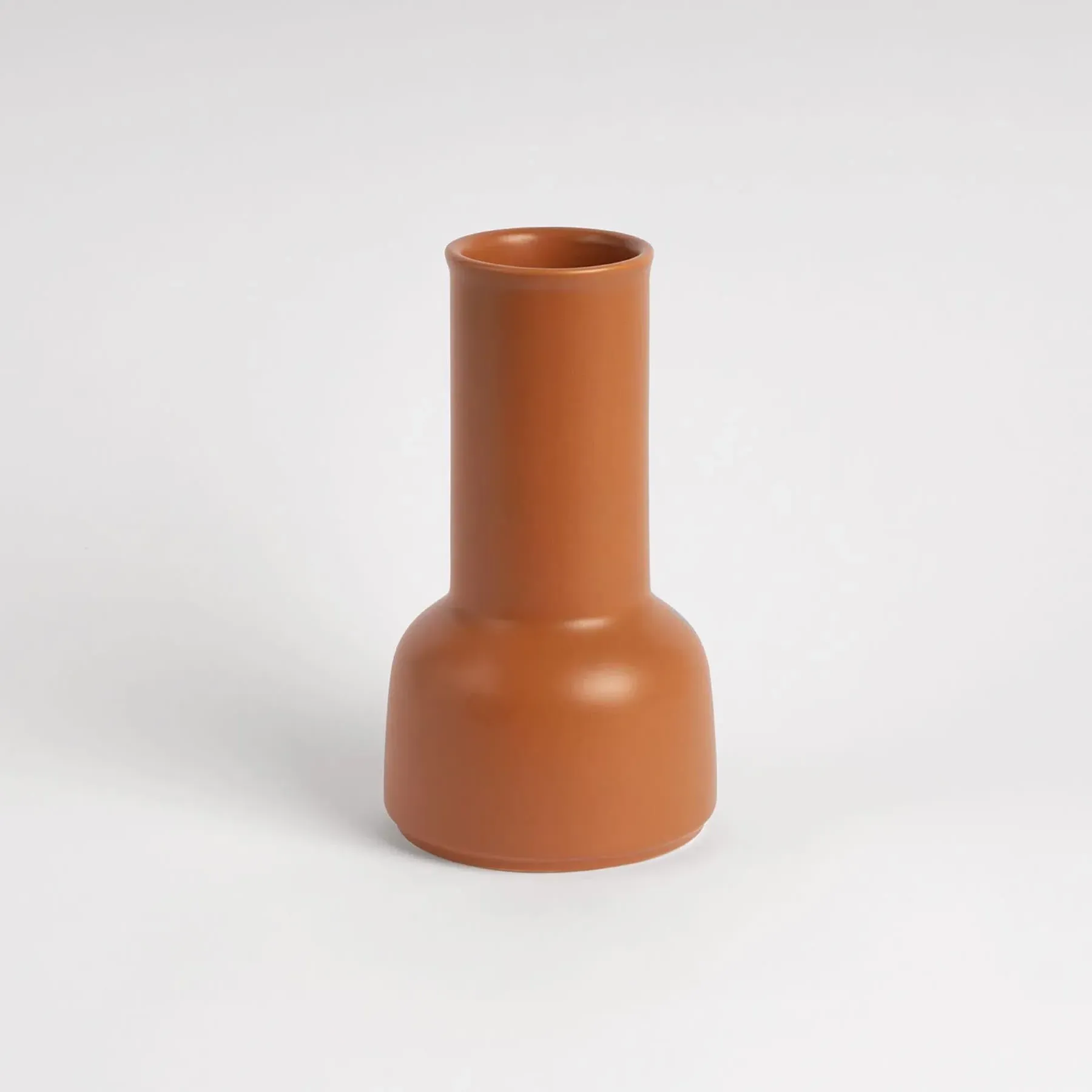 Sculptural Carafe Handcrafted - Cinnamon, Ceramic