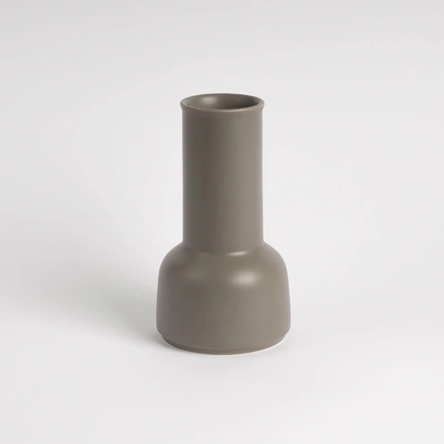 Sculptural Carafe Handcrafted - Mustard, Ceramic