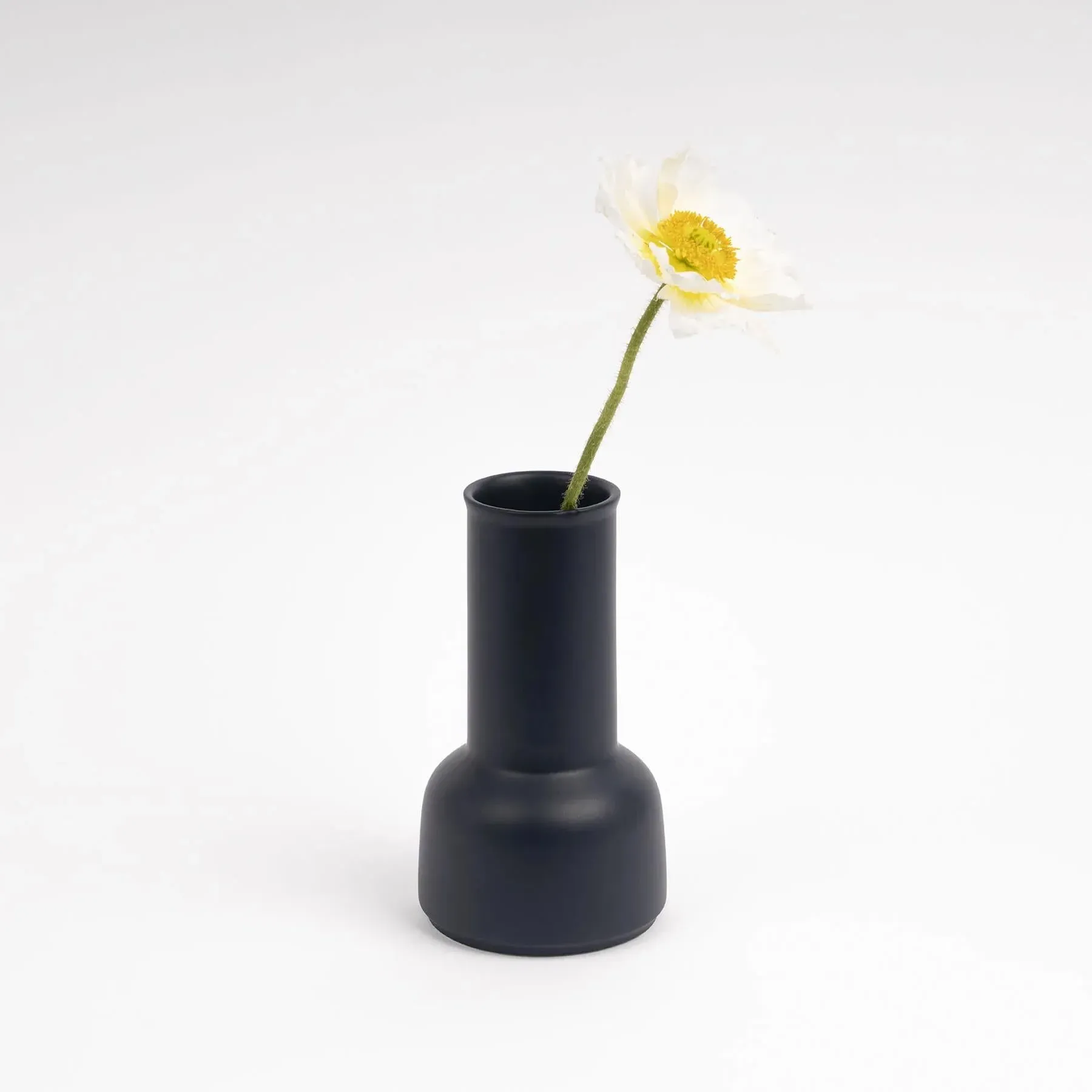 Sculptural Carafe Handcrafted - Mustard, Ceramic