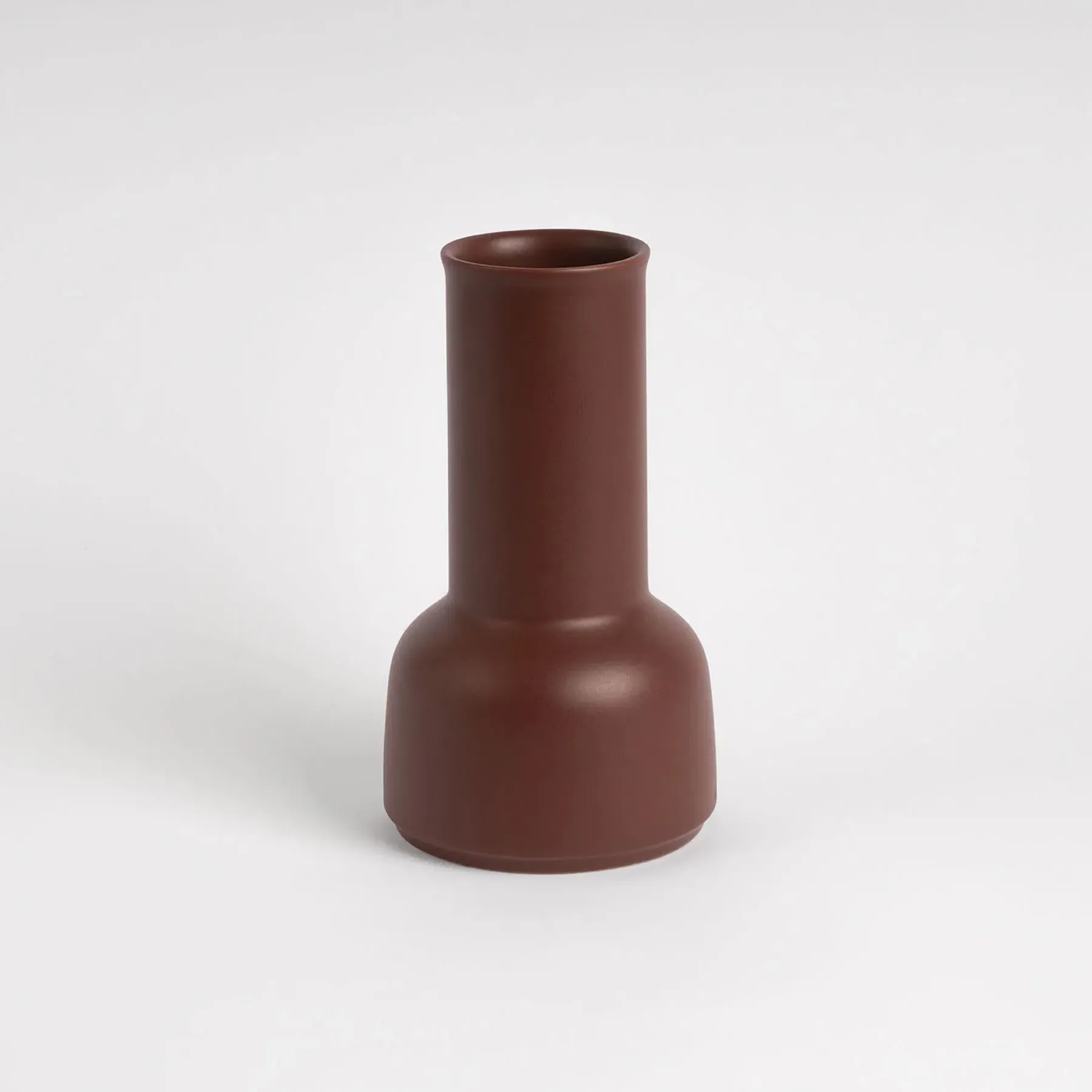 Sculptural Carafe Handcrafted - Tawny, Ceramic