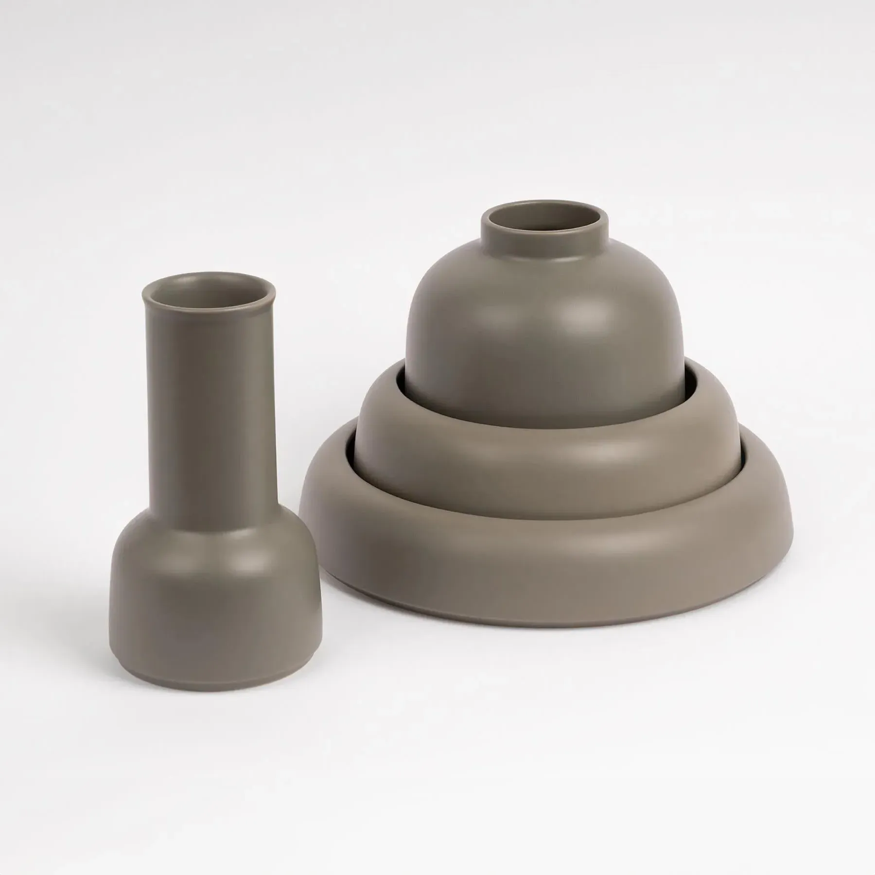 Sculptural Vase - Coral, Ceramic