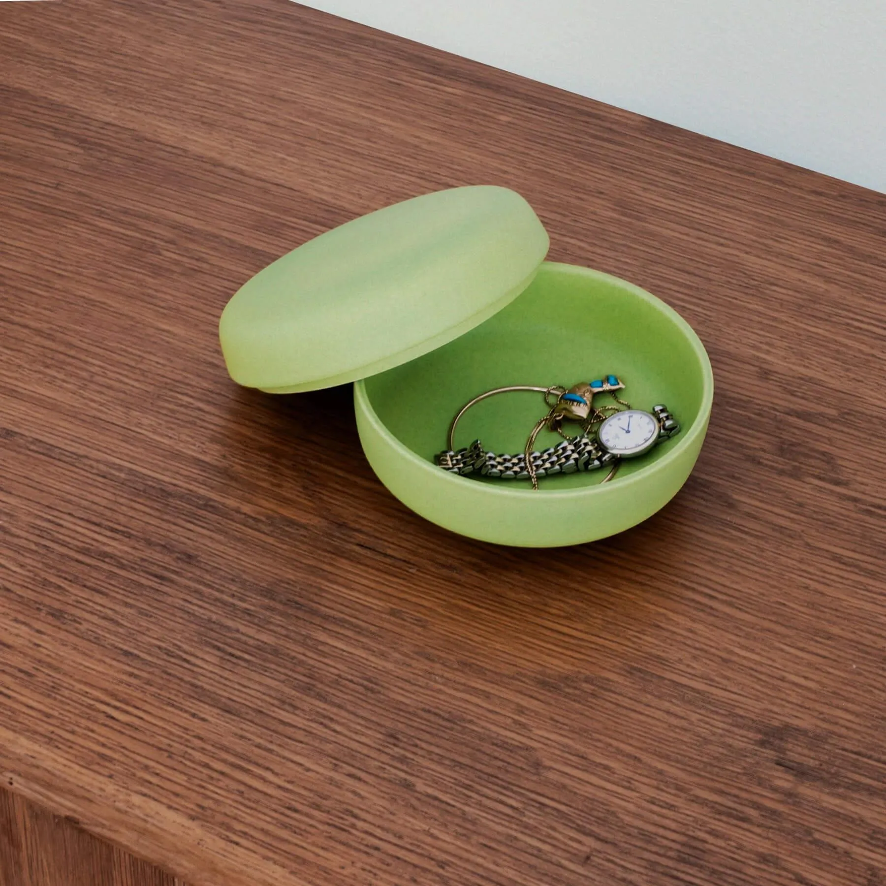 Small Bonbon Dish - Elm Green, Ceramic