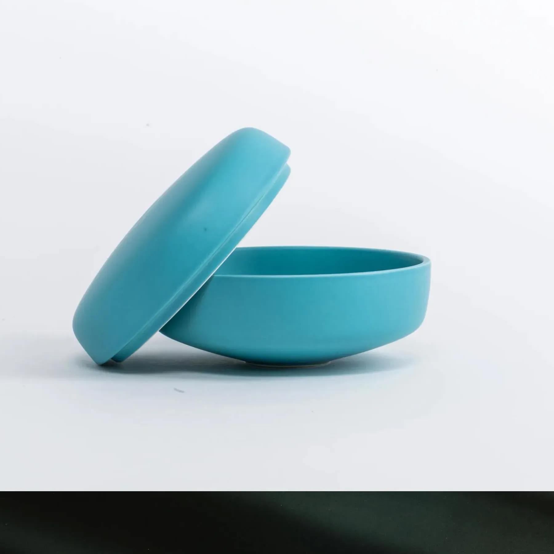 Small Bonbon Dish - Mallard Blue, Ceramic