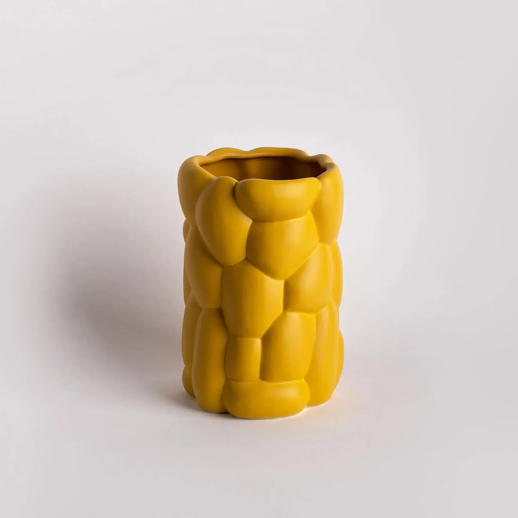 Small Cloud Vase - Yellow, Earthenware