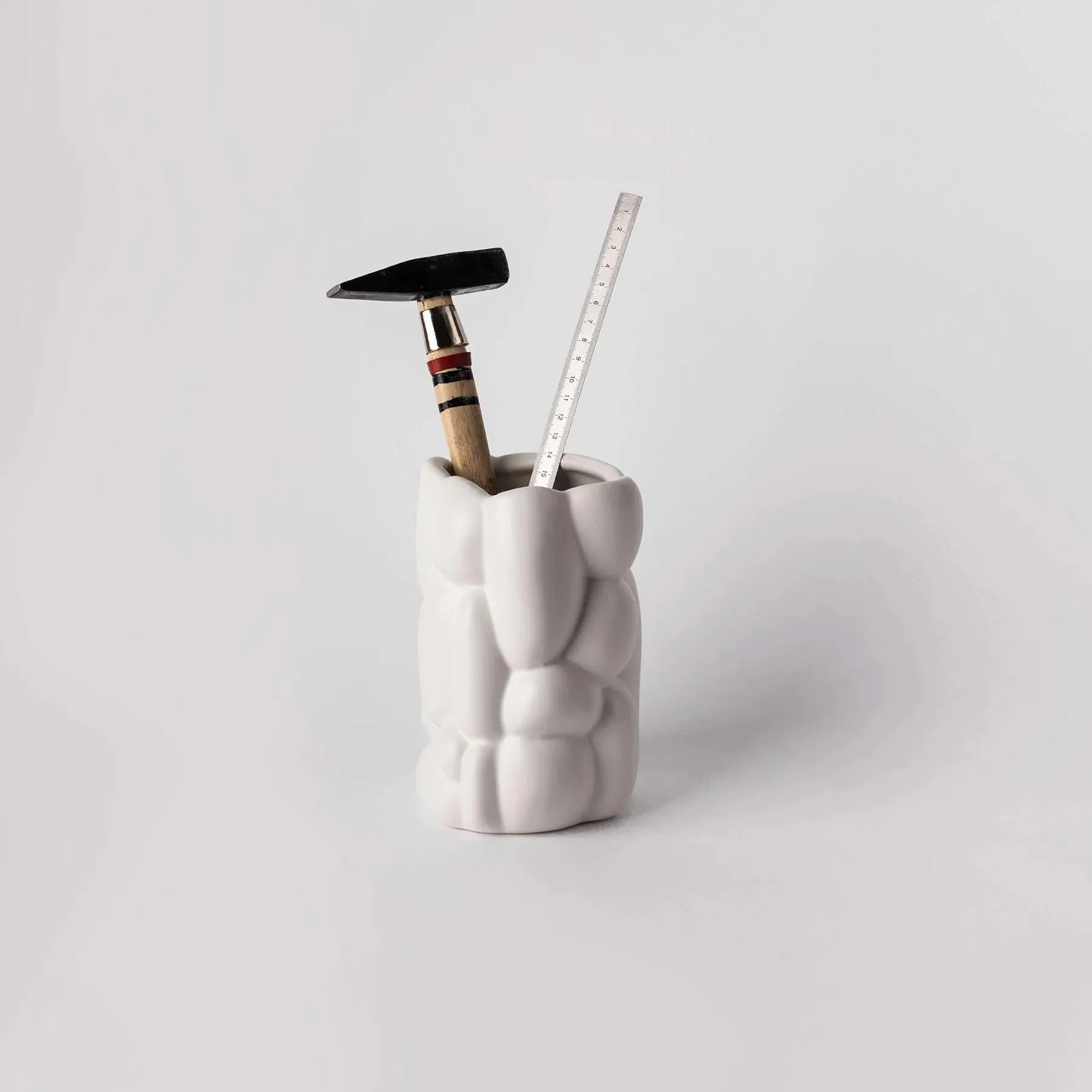 Small Cloud Vase - Yellow, Earthenware