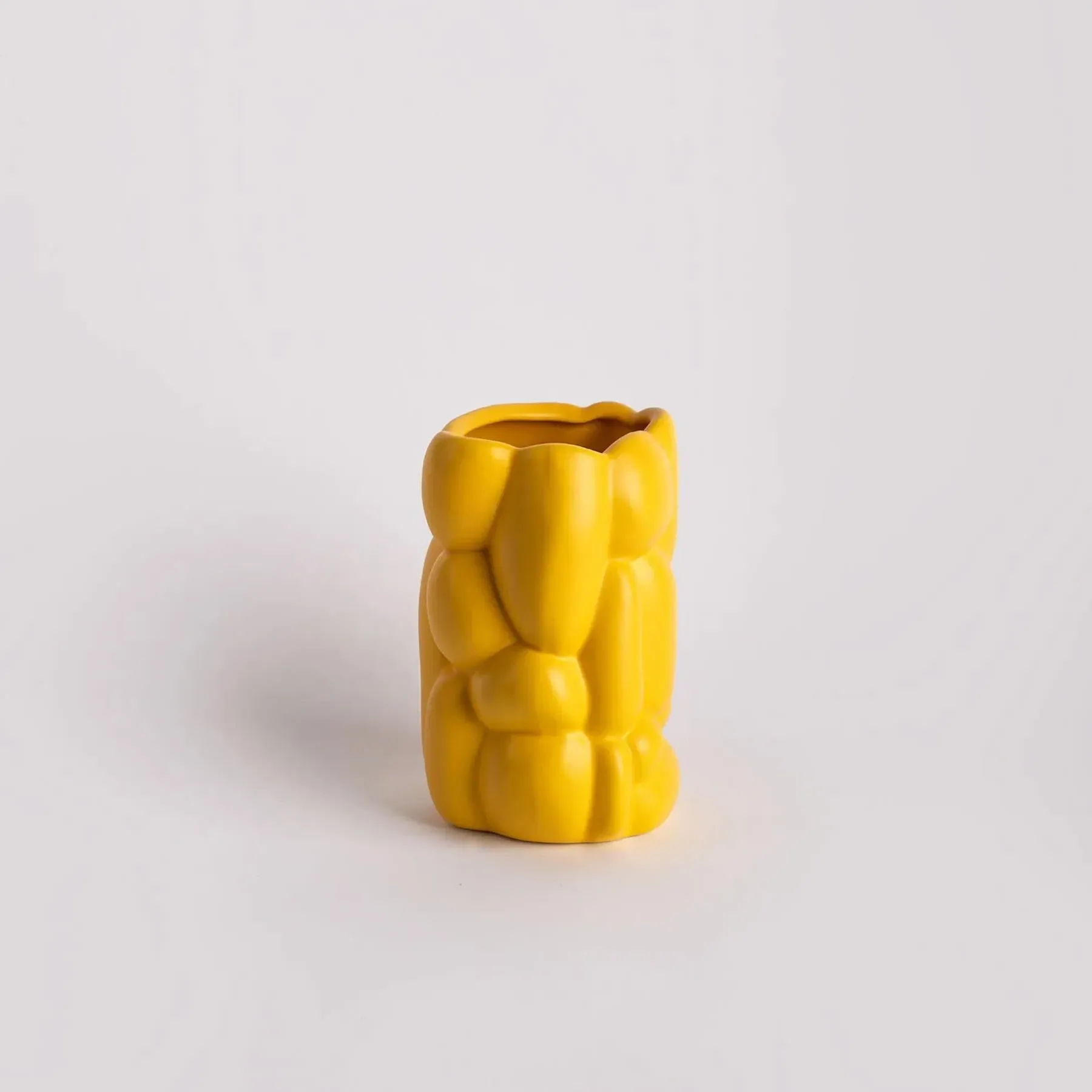Small Cloud Vase - Yellow, Earthenware